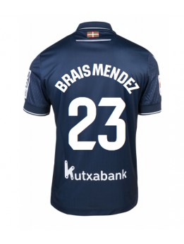 Real Sociedad Brais Mendez #23 Auswärtstrikot 2023-24 Kurzarm